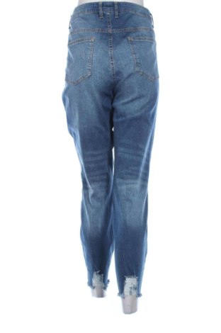 Blugi de femei Rainbow, Mărime XXL, Culoare Albastru, Preț 78,20 Lei