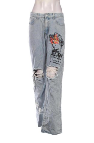 Γυναικείο Τζίν SHEIN, Μέγεθος M, Χρώμα Μπλέ, Τιμή 17,99 €