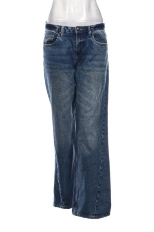 Damskie jeansy Sinsay, Rozmiar L, Kolor Niebieski, Cena 79,15 zł