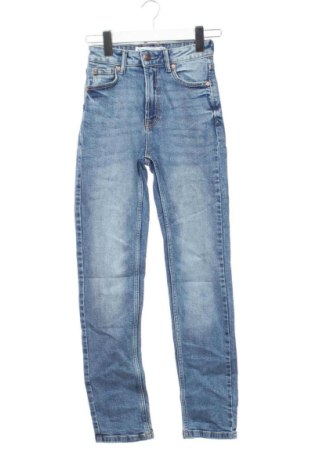 Дамски дънки Stradivarius, Размер XXS, Цвят Син, Цена 15,33 €