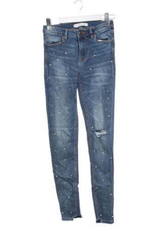 Dámské džíny  Stradivarius, Velikost XS, Barva Modrá, Cena  439,00 Kč