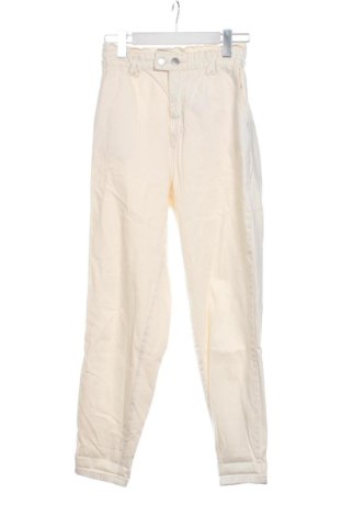 Дамски дънки Stradivarius, Размер S, Цвят Екрю, Цена 15,00 €