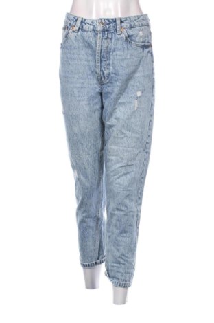 Damskie jeansy Stradivarius, Rozmiar M, Kolor Niebieski, Cena 78,99 zł