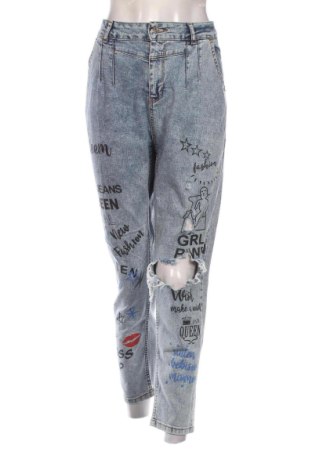 Dámske džínsy  Unbranded, Veľkosť L, Farba Modrá, Cena  15,00 €