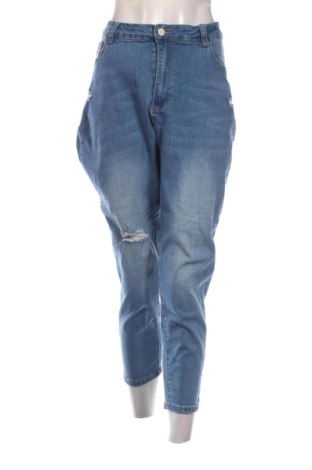 Damskie jeansy Unbranded, Rozmiar XXL, Kolor Niebieski, Cena 55,99 zł
