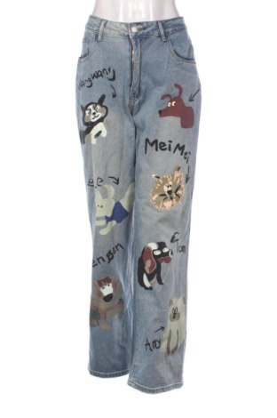 Дамски дънки Unbranded, Размер L, Цвят Син, Цена 15,00 €