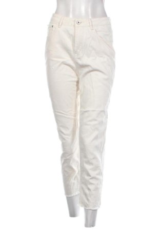 Damskie jeansy Unbranded, Rozmiar M, Kolor ecru, Cena 78,99 zł