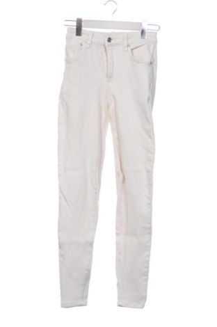Damskie jeansy Unbranded, Rozmiar XXS, Kolor ecru, Cena 80,38 zł