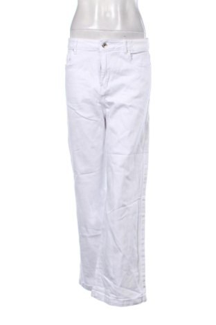 Damskie jeansy Unbranded, Rozmiar M, Kolor Biały, Cena 78,99 zł