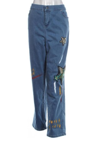 Дамски дънки Unbranded, Размер 3XL, Цвят Син, Цена 23,60 €