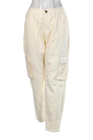 Blugi de femei Urban Classics, Mărime L, Culoare Ecru, Preț 294,99 Lei