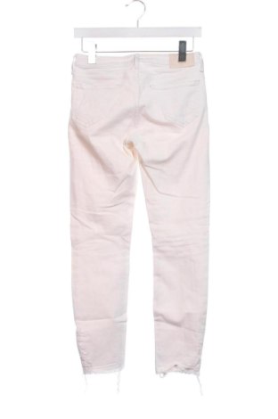 Γυναικείο Τζίν Zara, Μέγεθος S, Χρώμα Λευκό, Τιμή 13,81 €