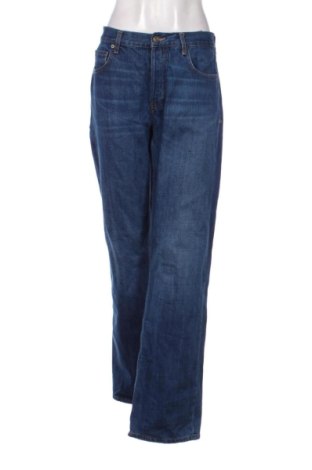 Дамски дънки Zara, Размер L, Цвят Син, Цена 14,00 €