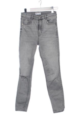 Blugi de femei Zara, Mărime M, Culoare Gri, Preț 72,99 Lei