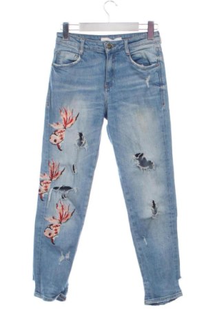 Dámske džínsy  Zara, Veľkosť S, Farba Modrá, Cena  14,00 €
