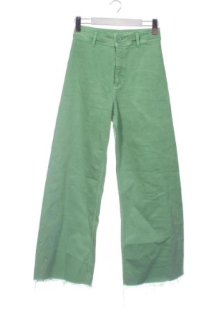 Damen Jeans Zara, Größe XS, Farbe Grün, Preis € 18,99
