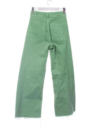 Damen Jeans Zara, Größe XS, Farbe Grün, Preis € 18,99