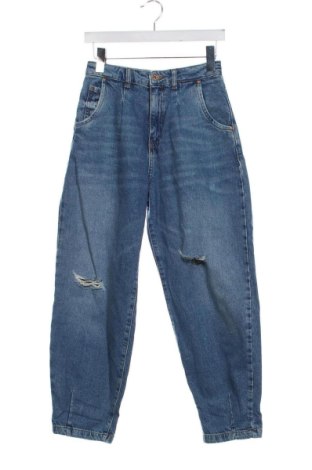 Дамски дънки Zara, Размер XS, Цвят Син, Цена 13,81 €