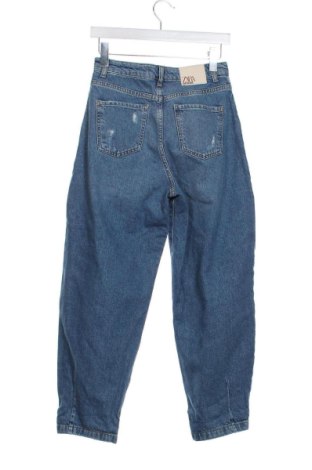 Дамски дънки Zara, Размер XS, Цвят Син, Цена 13,81 €