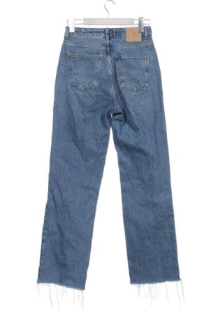 Damskie jeansy Zara, Rozmiar XS, Kolor Niebieski, Cena 75,02 zł