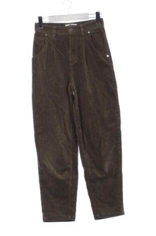 Damskie sztruksy Mango, Rozmiar XS, Kolor Zielony, Cena 91,09 zł