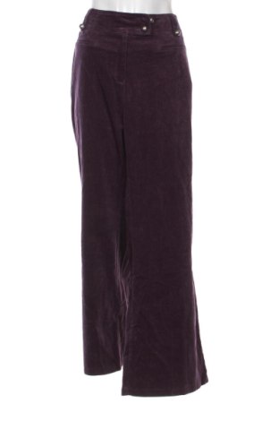 Dámske menčestráky Ulla Popken, Veľkosť 3XL, Farba Fialová, Cena  11,95 €