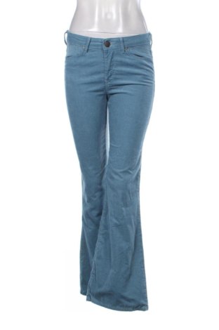 Γυναικείο κοτλέ παντελόνι Wrangler, Μέγεθος S, Χρώμα Μπλέ, Τιμή 32,99 €