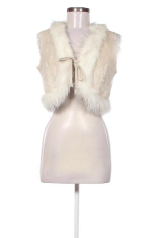 Damska kamizelka Zara, Rozmiar M, Kolor ecru, Cena 154,34 zł