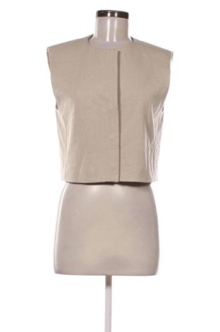 Vestă de femei Zara, Mărime S, Culoare Bej, Preț 196,99 Lei