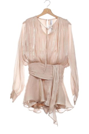 Salopetă scurtă de damă Amisu, Mărime XS, Culoare Bej, Preț 104,26 Lei