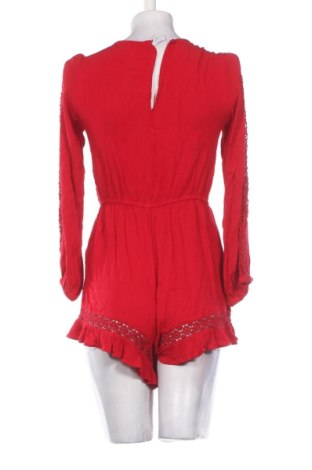 Дамски къс гащеризон Amisu, Размер S, Цвят Червен, Цена 19,95 €