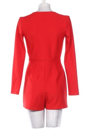 Дамски къс гащеризон Bershka, Размер M, Цвят Червен, Цена 20,45 €