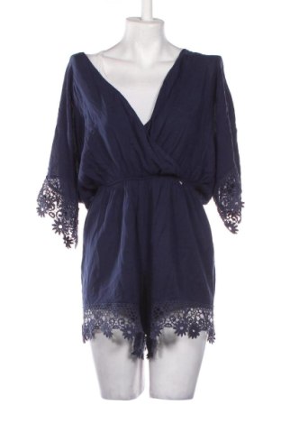 Damski krótki kombinezon Guess, Rozmiar L, Kolor Niebieski, Cena 299,11 zł
