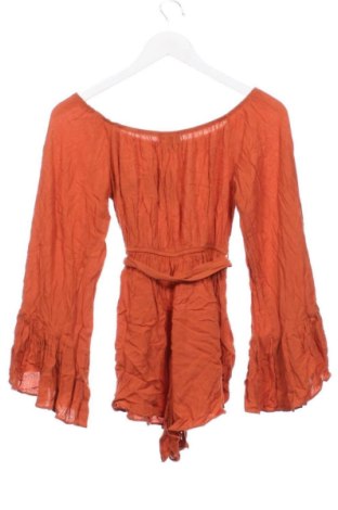 Damski krótki kombinezon Missguided, Rozmiar XS, Kolor Pomarańczowy, Cena 104,99 zł