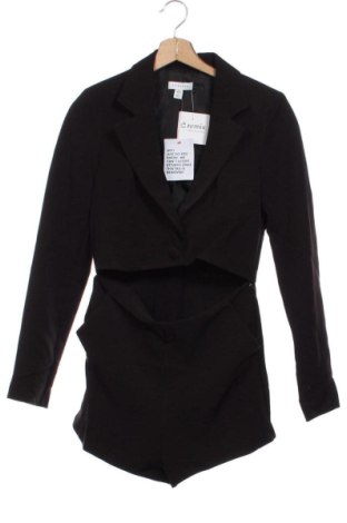 Дамски къс гащеризон Topshop, Размер XS, Цвят Черен, Цена 25,00 €