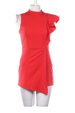 Дамски къс гащеризон Trendyol, Размер S, Цвят Червен, Цена 25,00 €