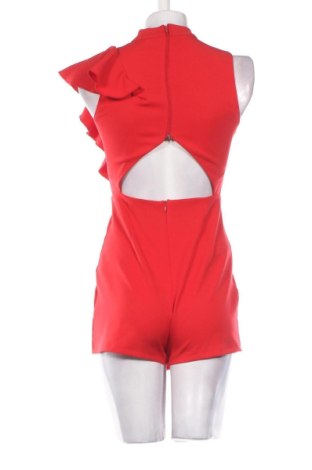 Дамски къс гащеризон Trendyol, Размер S, Цвят Червен, Цена 25,00 €