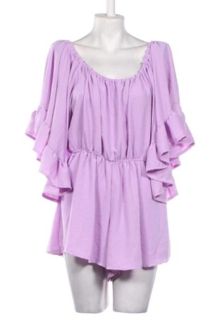 Damski krótki kombinezon Unbranded, Rozmiar M, Kolor Fioletowy, Cena 104,99 zł