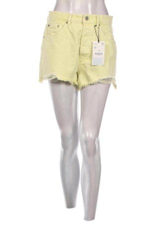 Dámske kraťasy  Zara, Veľkosť M, Farba Žltá, Cena  18,00 €