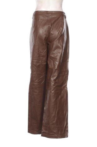 Γυναικείο παντελόνι δερμάτινο Ally, Μέγεθος XL, Χρώμα Καφέ, Τιμή 65,99 €