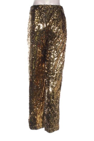 Pantaloni de femei BSB Collection, Mărime M, Culoare Auriu, Preț 293,71 Lei