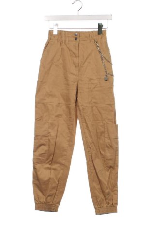 Pantaloni de femei Bershka, Mărime XS, Culoare Maro, Preț 91,99 Lei