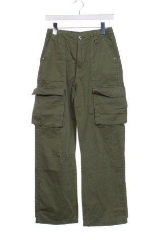 Damenhose Bershka, Größe XS, Farbe Grün, Preis € 15,00