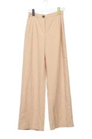 Női nadrág Bershka, Méret XXS, Szín Bézs, Ár 9 917 Ft