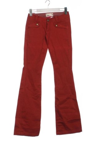 Дамски панталон Bershka, Размер S, Цвят Червен, Цена 24,00 €