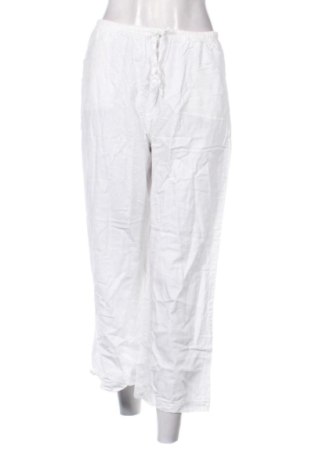 Γυναικείο παντελόνι Mango, Μέγεθος M, Χρώμα Λευκό, Τιμή 17,38 €