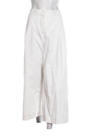 Pantaloni de femei Monki, Mărime L, Culoare Alb, Preț 66,16 Lei