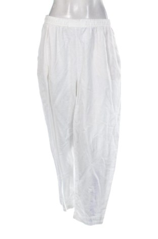Damskie spodnie Oysho, Rozmiar L, Kolor Biały, Cena 112,04 zł