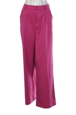 Damskie spodnie Sinsay, Rozmiar L, Kolor Różowy, Cena 80,38 zł