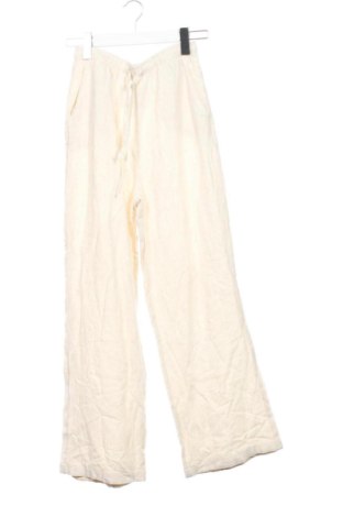 Damenhose Stradivarius, Größe XS, Farbe Ecru, Preis 15,00 €